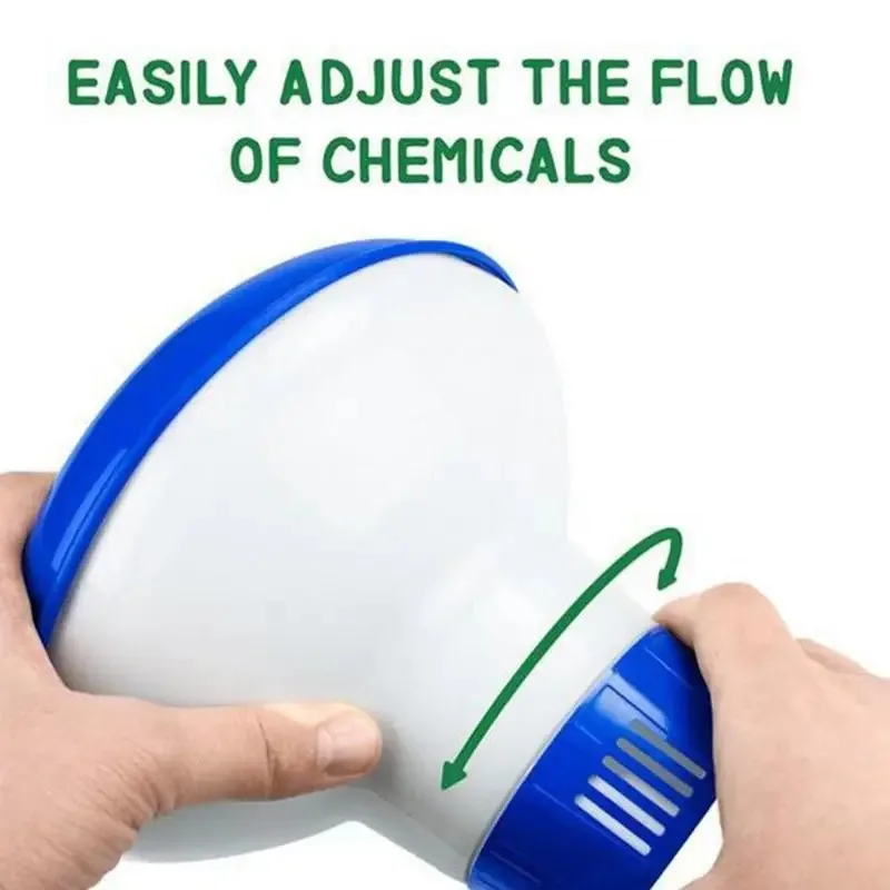 Dispensador flotante para piscinas - Esterilizador automático para tabletas de cloro, flotador químico