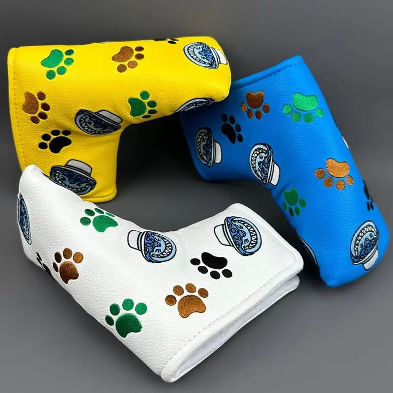 

Golf Head Putter Head Covers Golf Putter Cover Golf Putter Headcover Magnetic Cover PU Leather Golf Club Head Covers