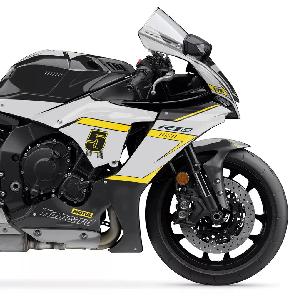 

For yzfr1 YZF R1 YZF-R1 2020 2021 2022 Motorcycle Exquisite Graphics Decal Fairing Protection Stickers Waterproof Set Kit