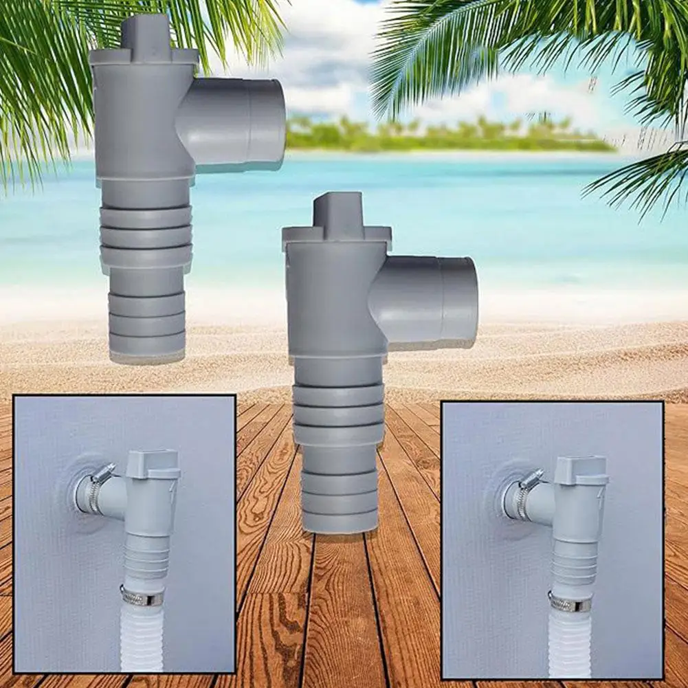 

Сливной клапан резервуара для сточных вод на колесах, резервуар для отработанной воды для дома на колесах с дренажным шлангом, кран для кемпера, 28/32 мм, зажимы, аксессуар F8V5