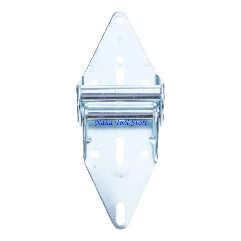 31GJ Pack of 6 Portable Garage Door Hinges Stainless Steel Includes 8 Screws for Sturdy and High Performances Daily Use