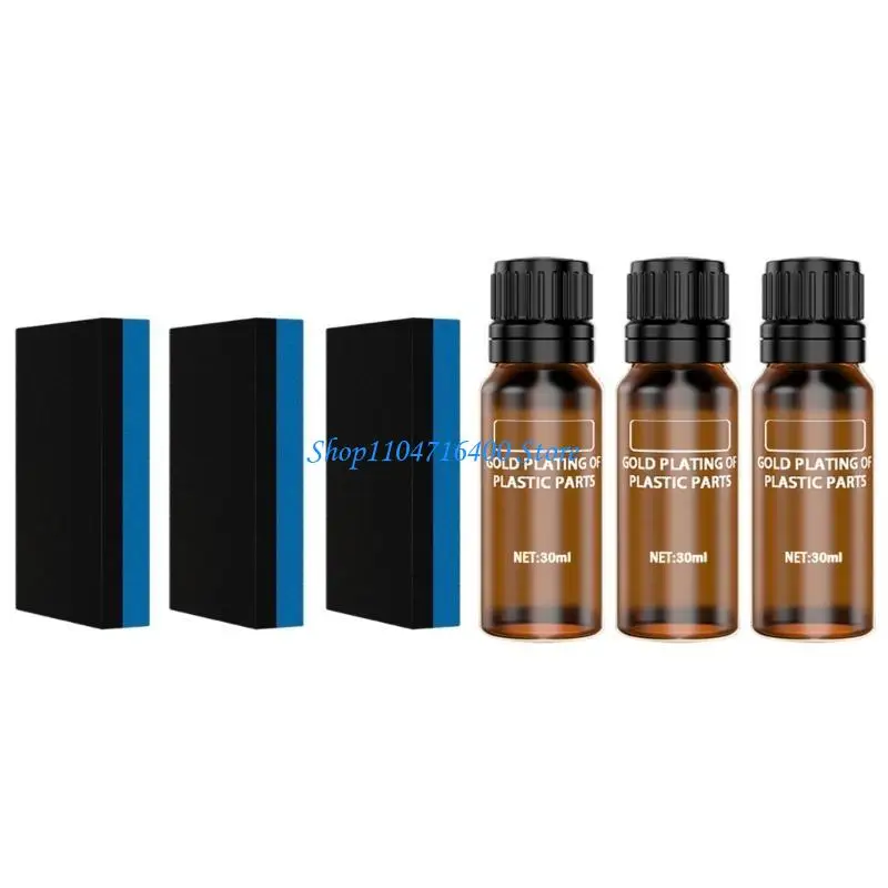 

y1gd Plastic Restoring Liquid Interior Plastic Revitalizing Coating Agent 30ml/1fl oz