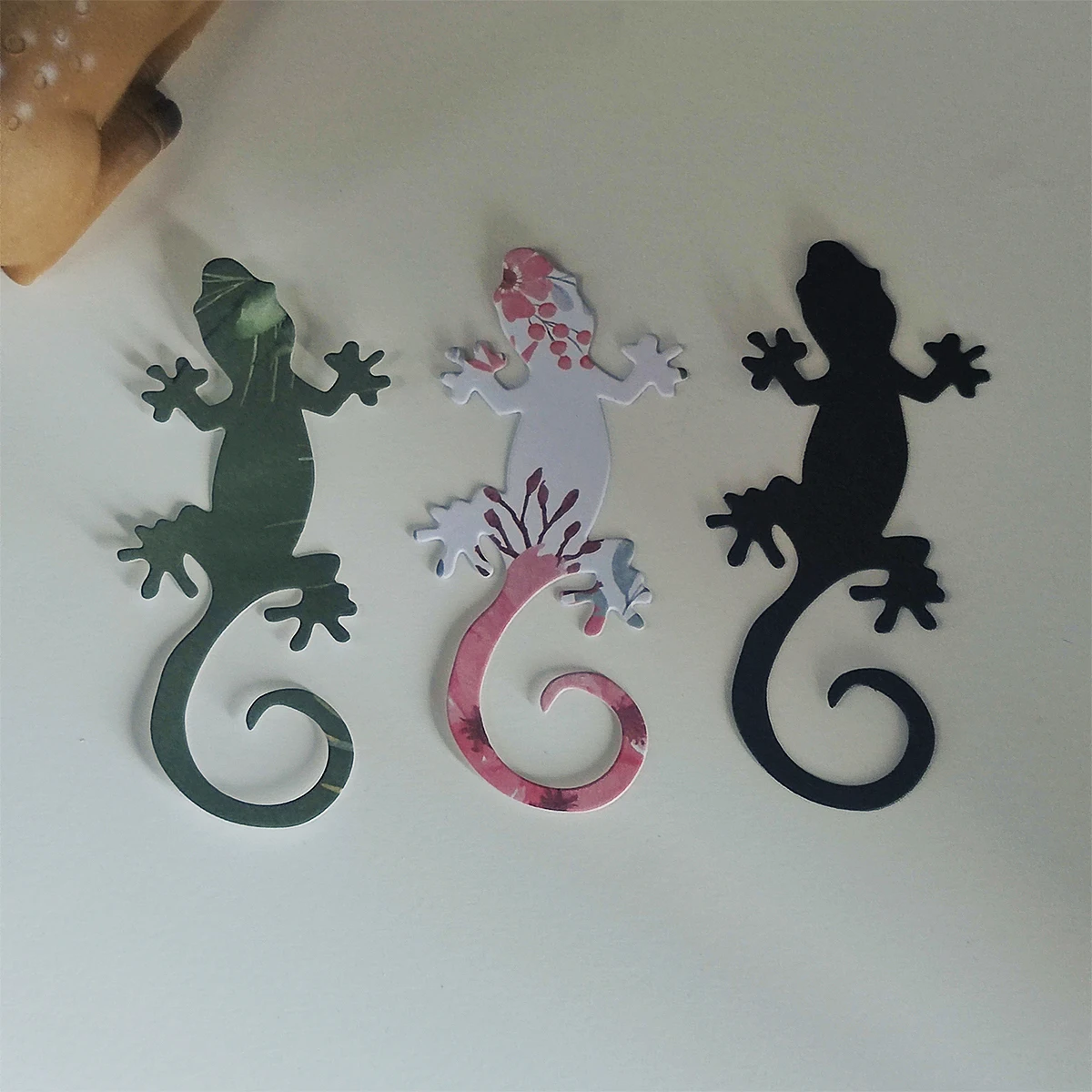 Gecko Animal Metal Mold Cutting Die Handicrafts Scrapbook  Embossing Die Cutting Photo Album Cutting Dies 2024 New Arrivals