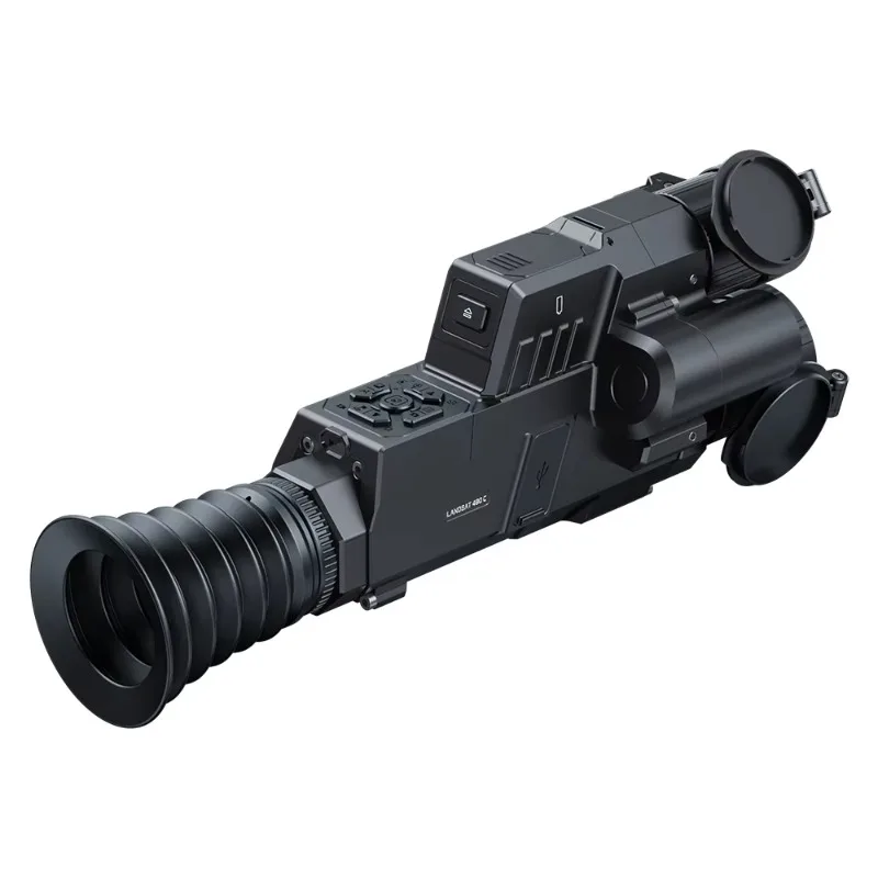 Landsat 480/640 Multi-spectral Scope With Rangefinder Hunting Monocular Compact