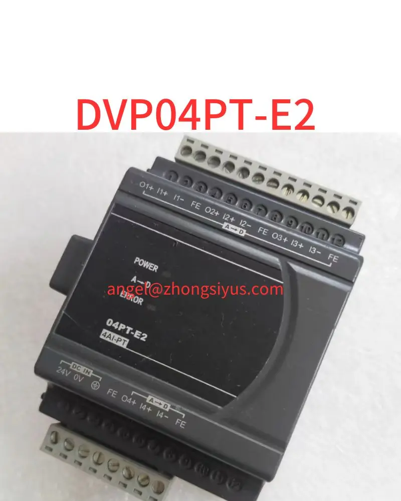 

Used PLC module DVP04PT-E2