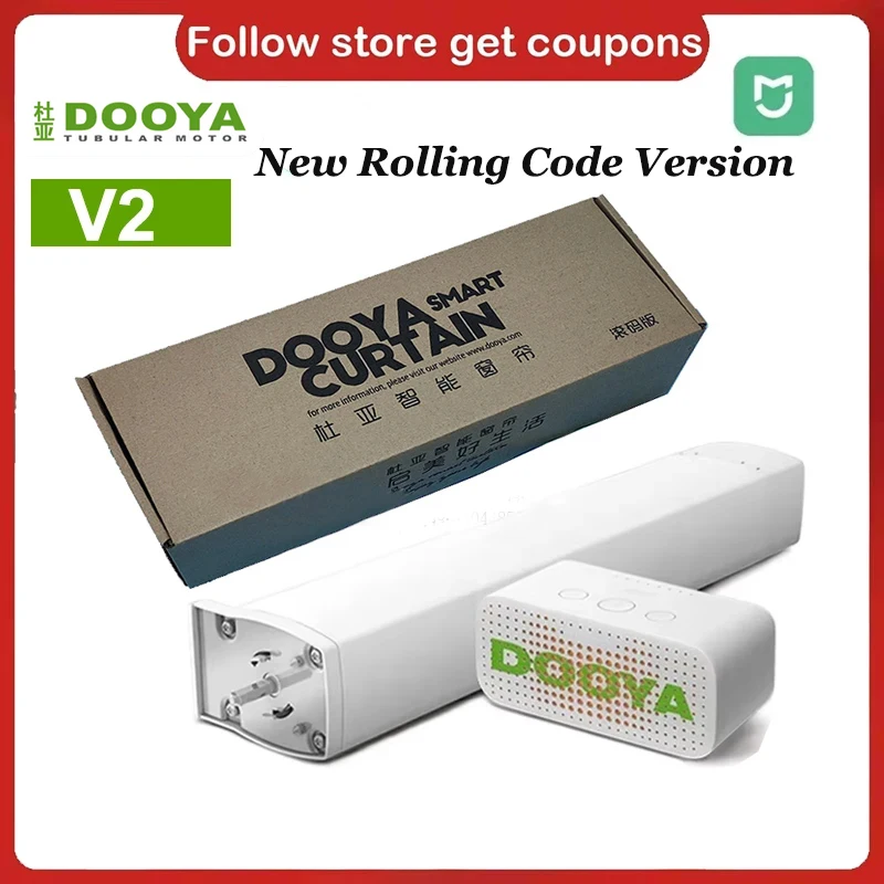 

Новый умный электрический мотор для штор Dooya V2, моторизованный двигатель, умный динамик с голосовым управлением для домашнего приложения Mijia Xiaomi