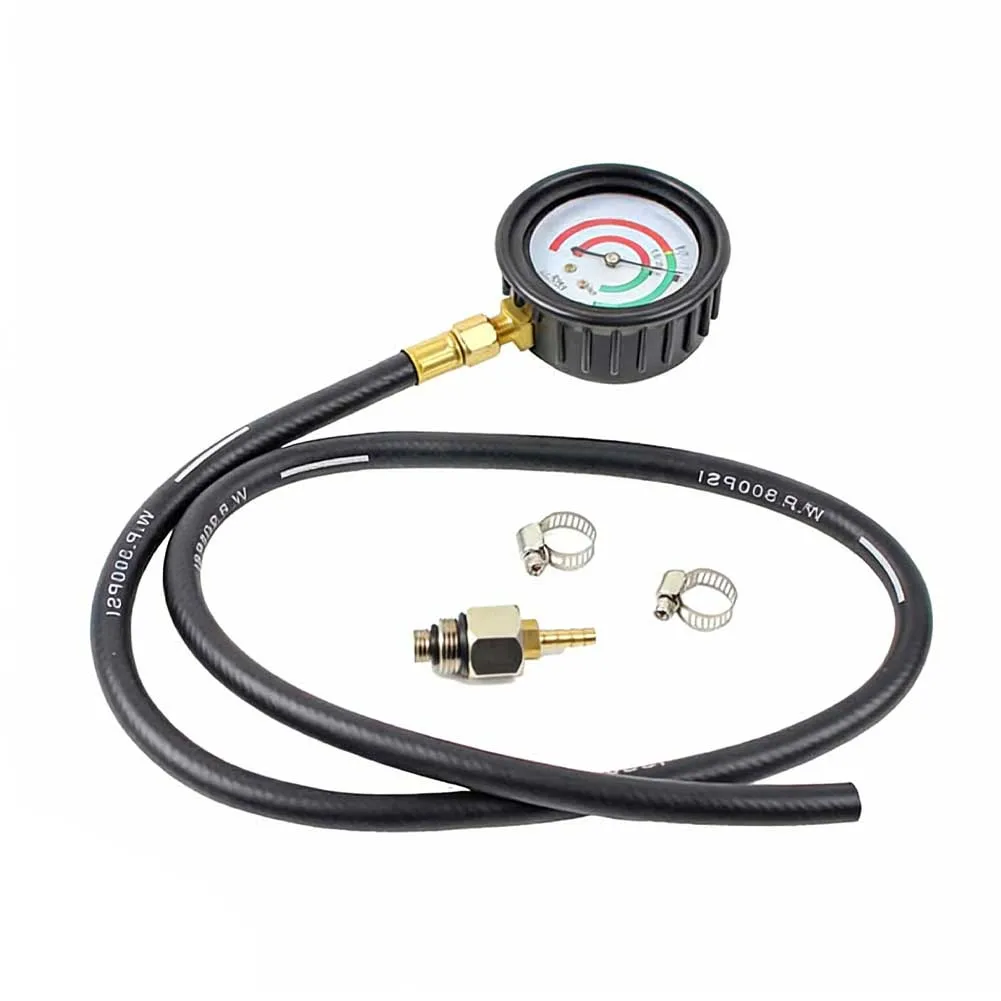 Exhaust Back Pressure Tester Kit Steel Hose Gauge For Diesel Gas Car Engine Diagnostic Tool Automotive Repair Equipment