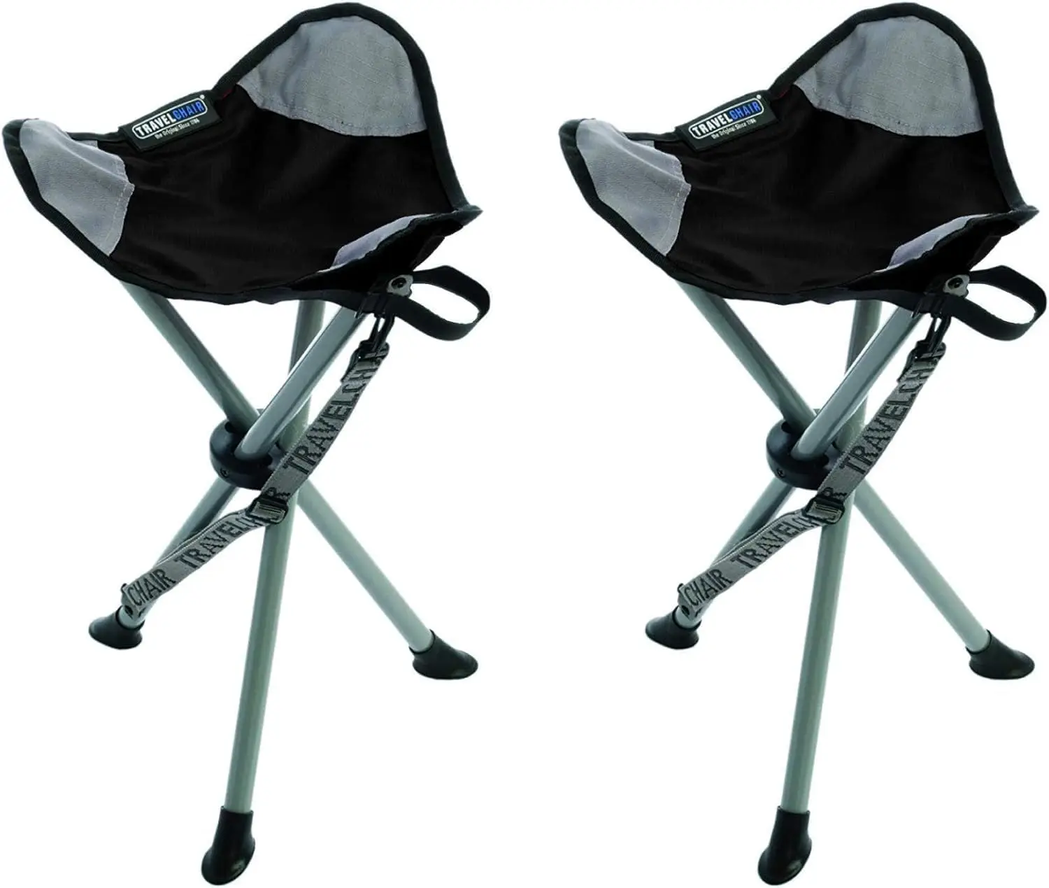 

Портативный набор из 2-х кемпинговых стульев-треног, с регулируемыми ремнями и увеличенными опорами для устойчивости, легкое уличное сиденье