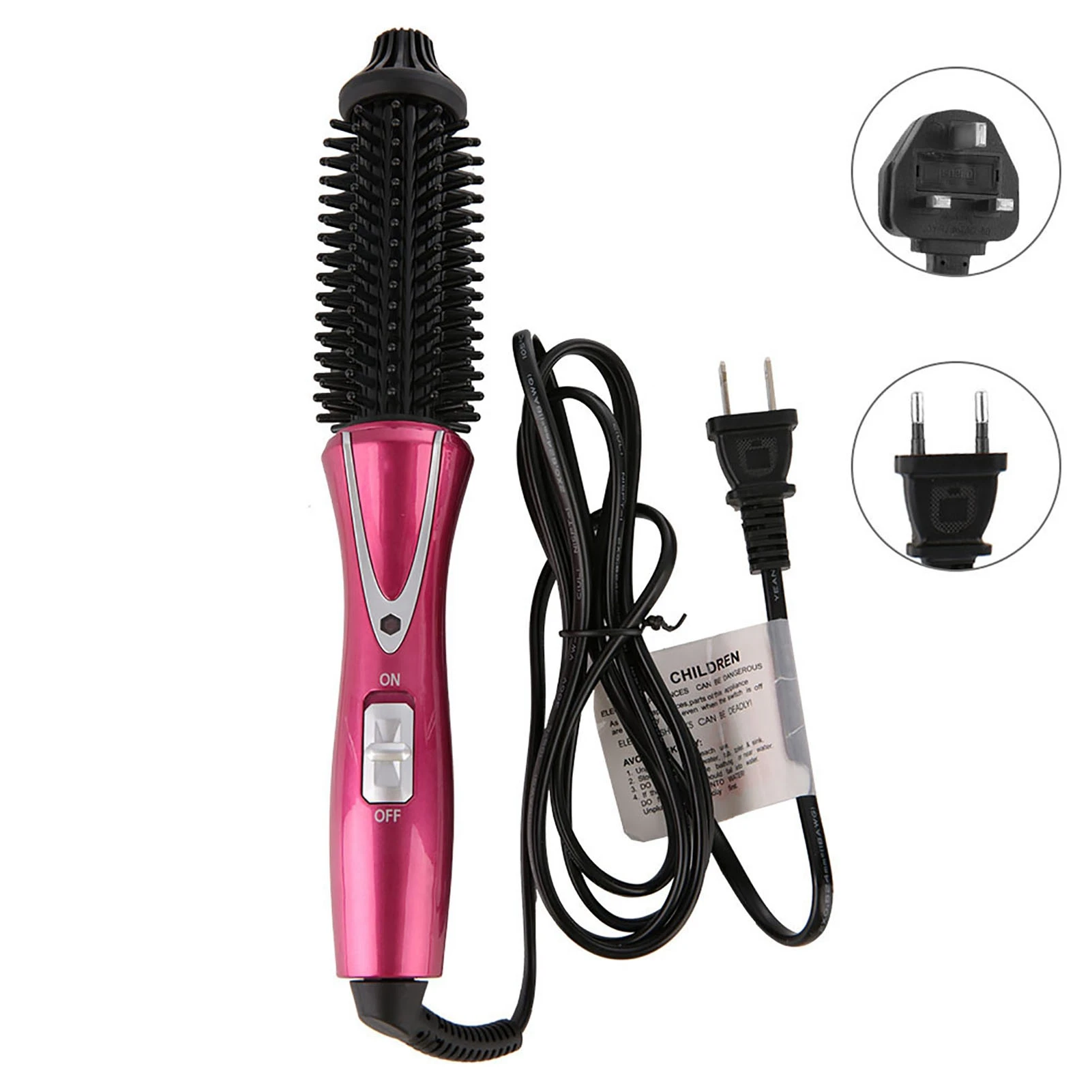 

Electric Folding Hair Curler Comb Brush Portable Hair Dressing Beauty Tool Electric Hair Comb Hair Curler Brush