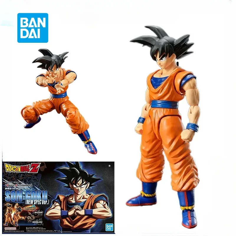 

In Stock Original Figure-Rise Standard Dragon Ball SON GOKU NEW SPEC Ver. Bandai Anime Model Toys Action Figure Gift Collectible