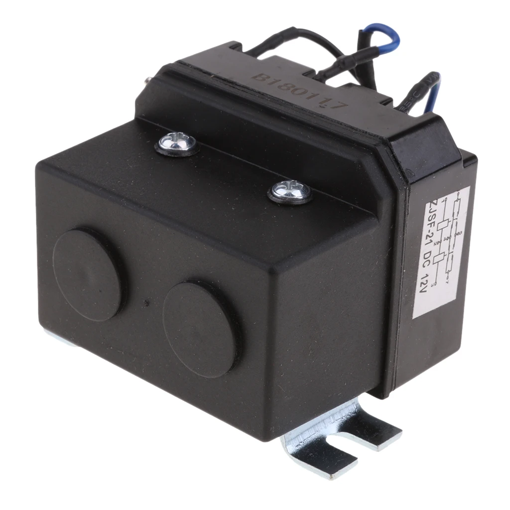 

DC Winch Motor Solenoid Relay Switch 12V 200A High Power Contactor for ATV Utility Vehicles