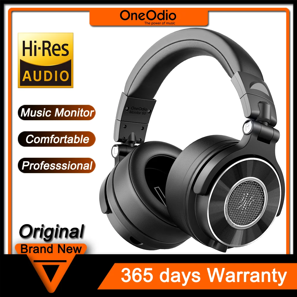 Oneodio Hi-Fi Headphones, Over Ear Wired Studio HeadphonesQuality Sound Wired Headphone with Comfortable Ear Cushions