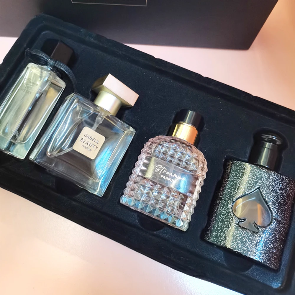 

Original Women 105ML Perfume Gift Box Four Piece Set Fresh Lasting Fragrance Parfum Plant Floral Scent Fresh Women's Perfume