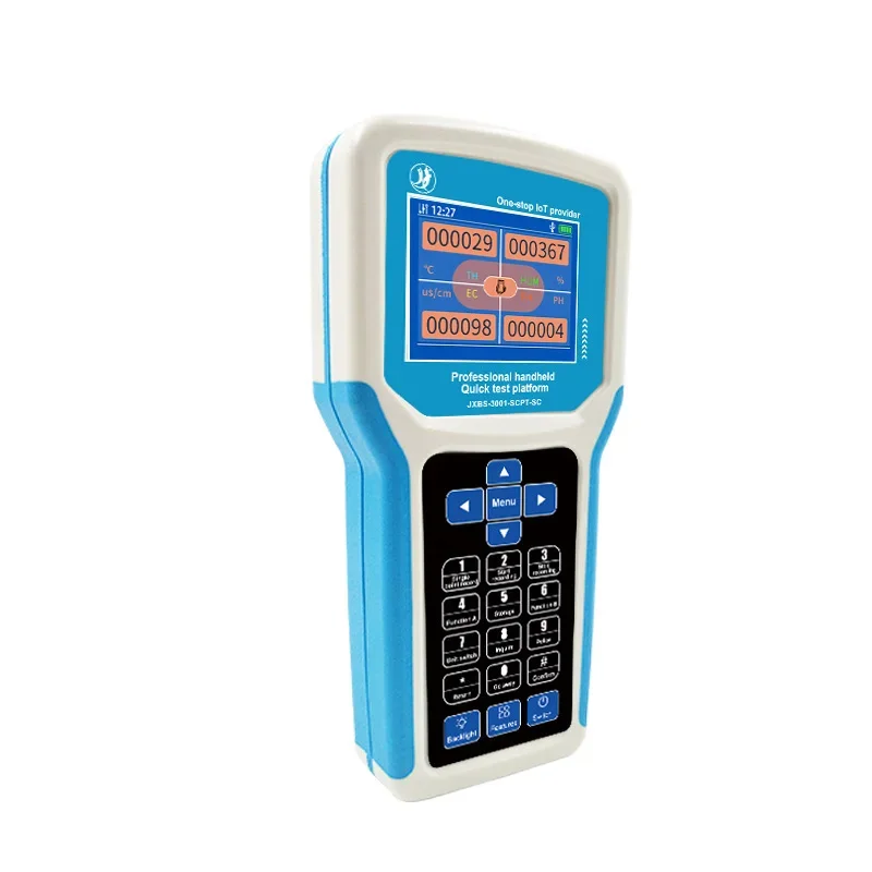 Portable 7in1 Integrated Soil Nutrient Tester   PH Analyzer  NPK Sensor Data Logger