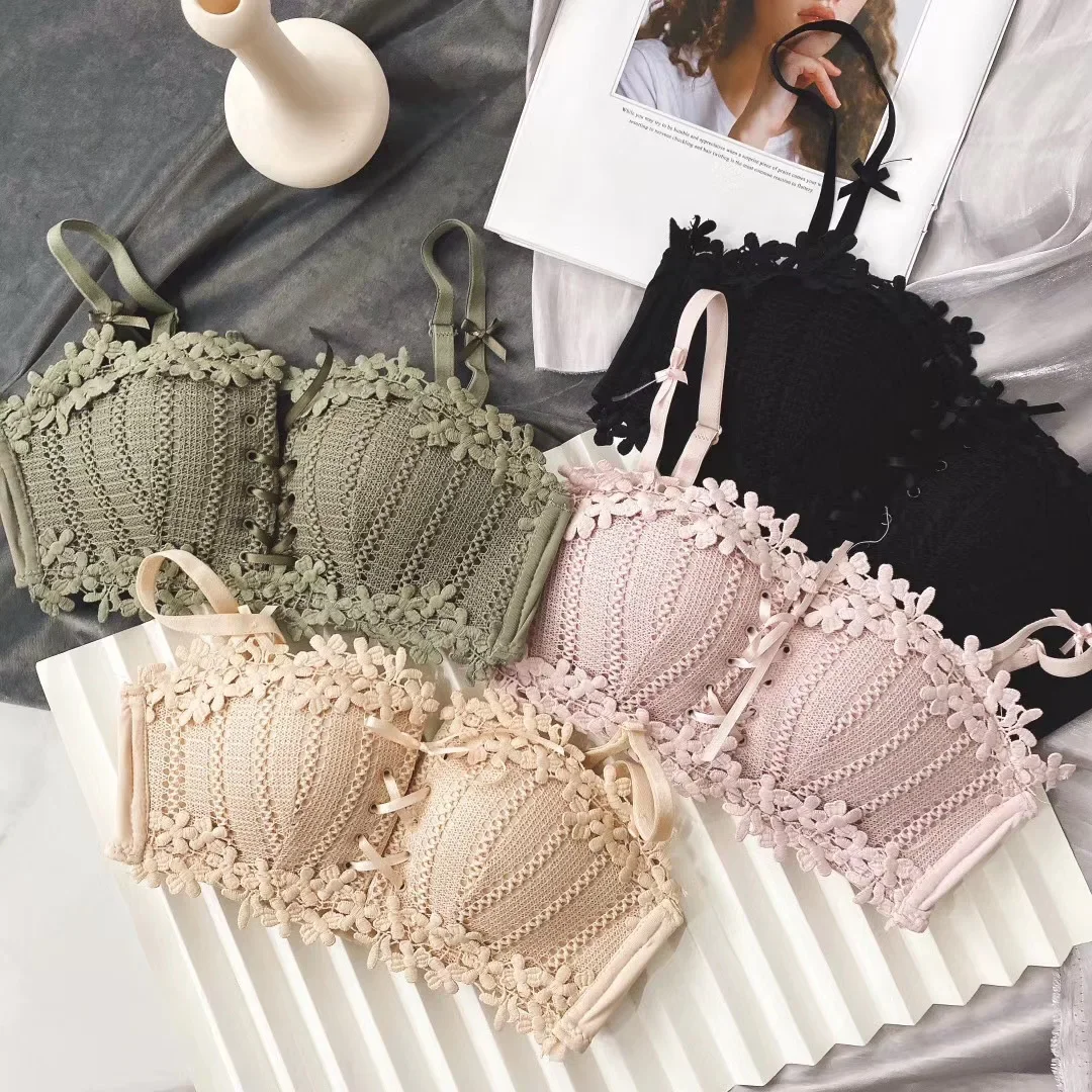 

Sexy Women Lingerie Seamless Push Up Bra Bralette Wireless Brassiere Female Underwear