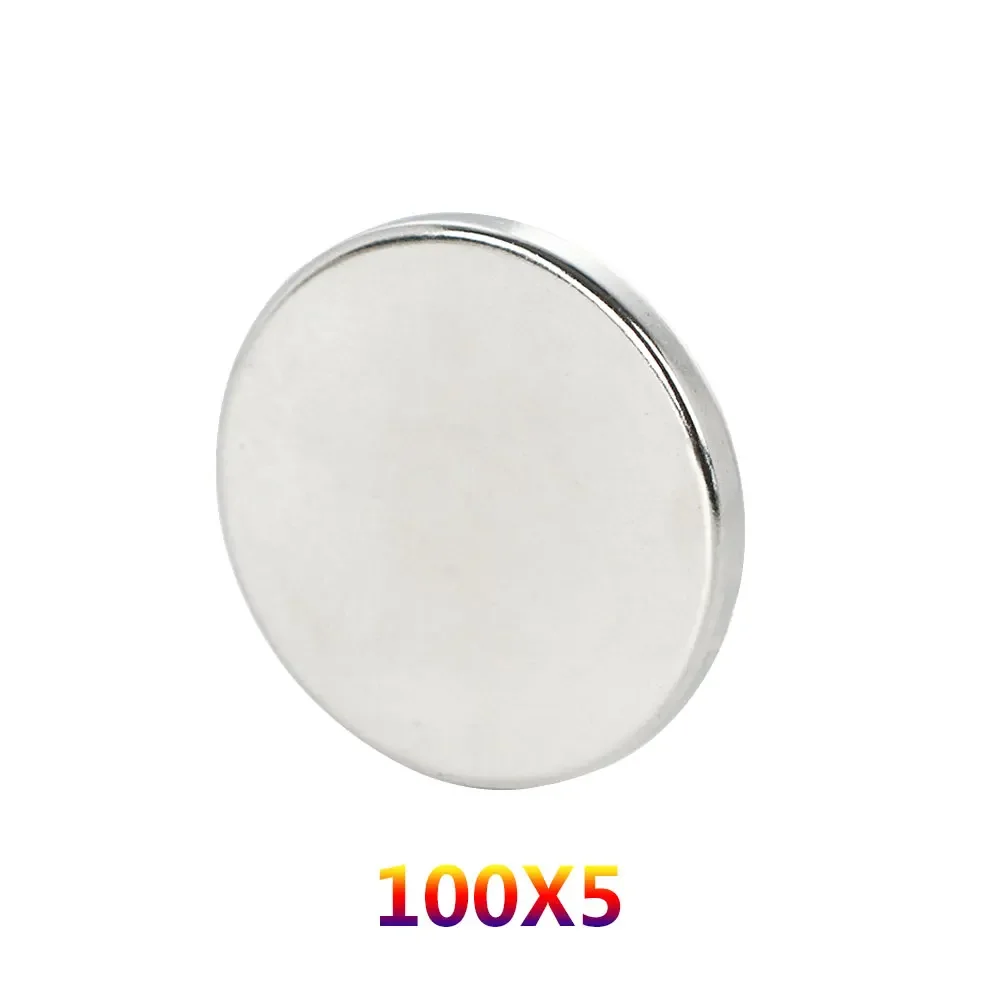 100x5 mm hromadné kolo super silným sytý magnety N35 velký disk vyhledávat magnetem 100x5mm řídký země neodym magnetem disk 100*5