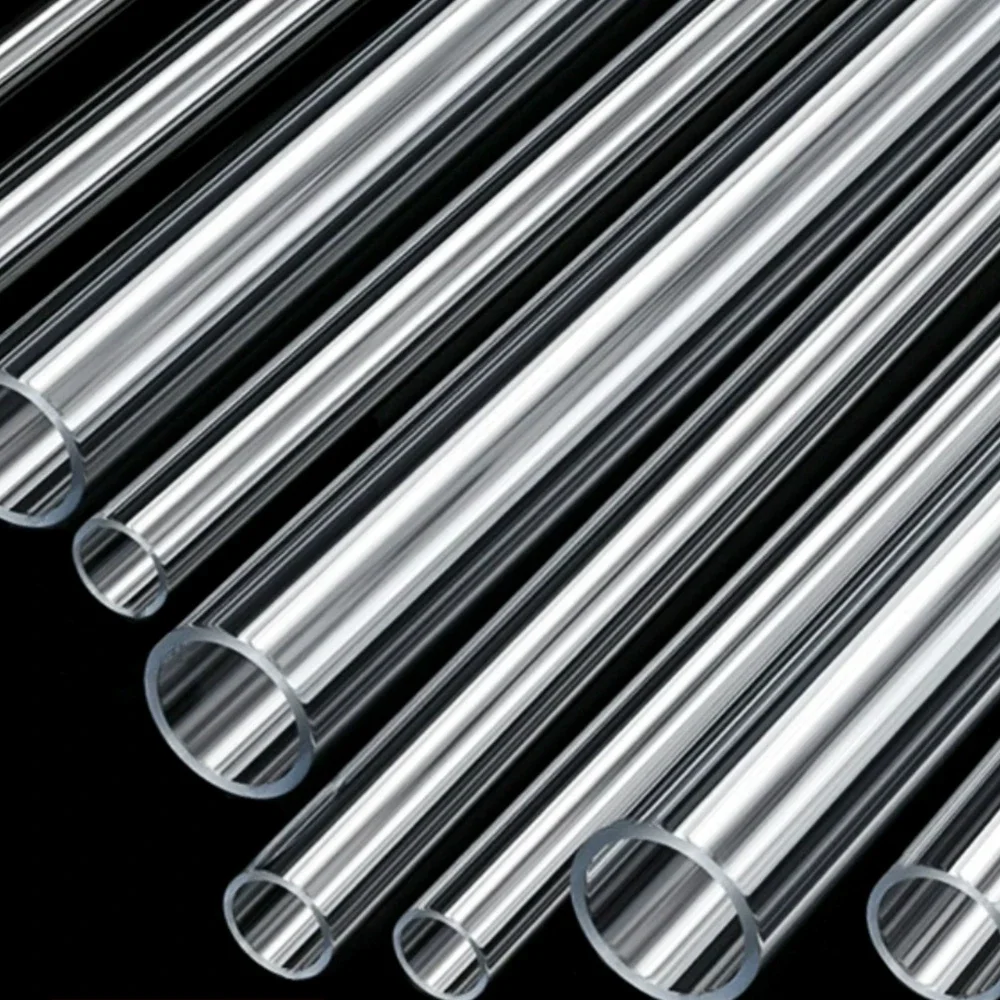 10pcs 3mm do 10mm przeźroczyste tworzywo sztuczne tube sztywna rurka rurka z polipropylenu PC tube PP plastik rura akwariowa dostosować