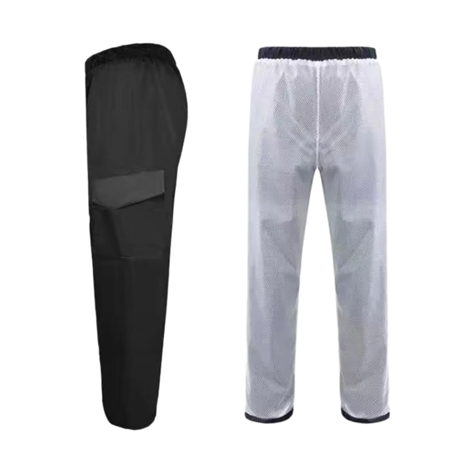 Waterproof Pants Men Cycling Pants With Pockets Rainproof Bicycle Motorycle Trousers Ful Length Bike Cargo Pants Fishing Wear