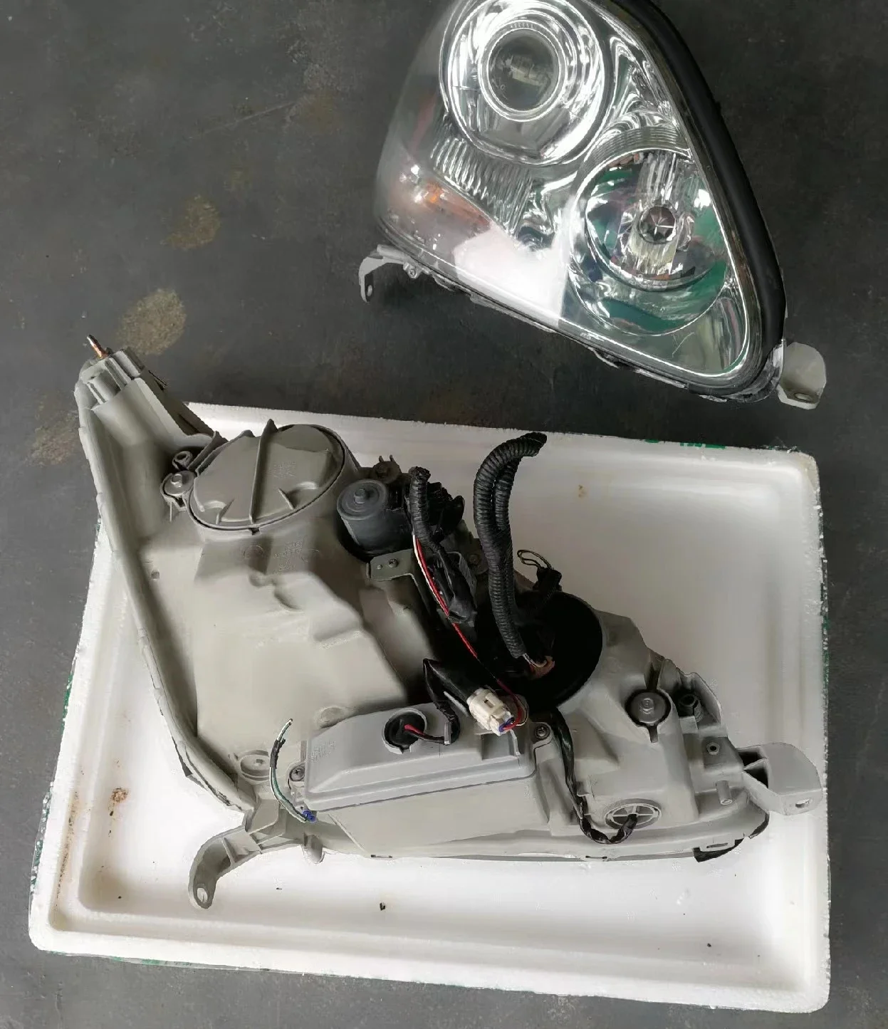Headlight for Lexus LS430 2004-06 Xenon DRL LED Daytime Running Light car accessories accesorios para auto - view 5