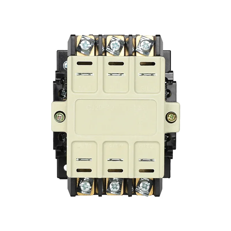 AC contactor CJ20-40A red copper coil 36V110V220V380V two normally open and two normally closed