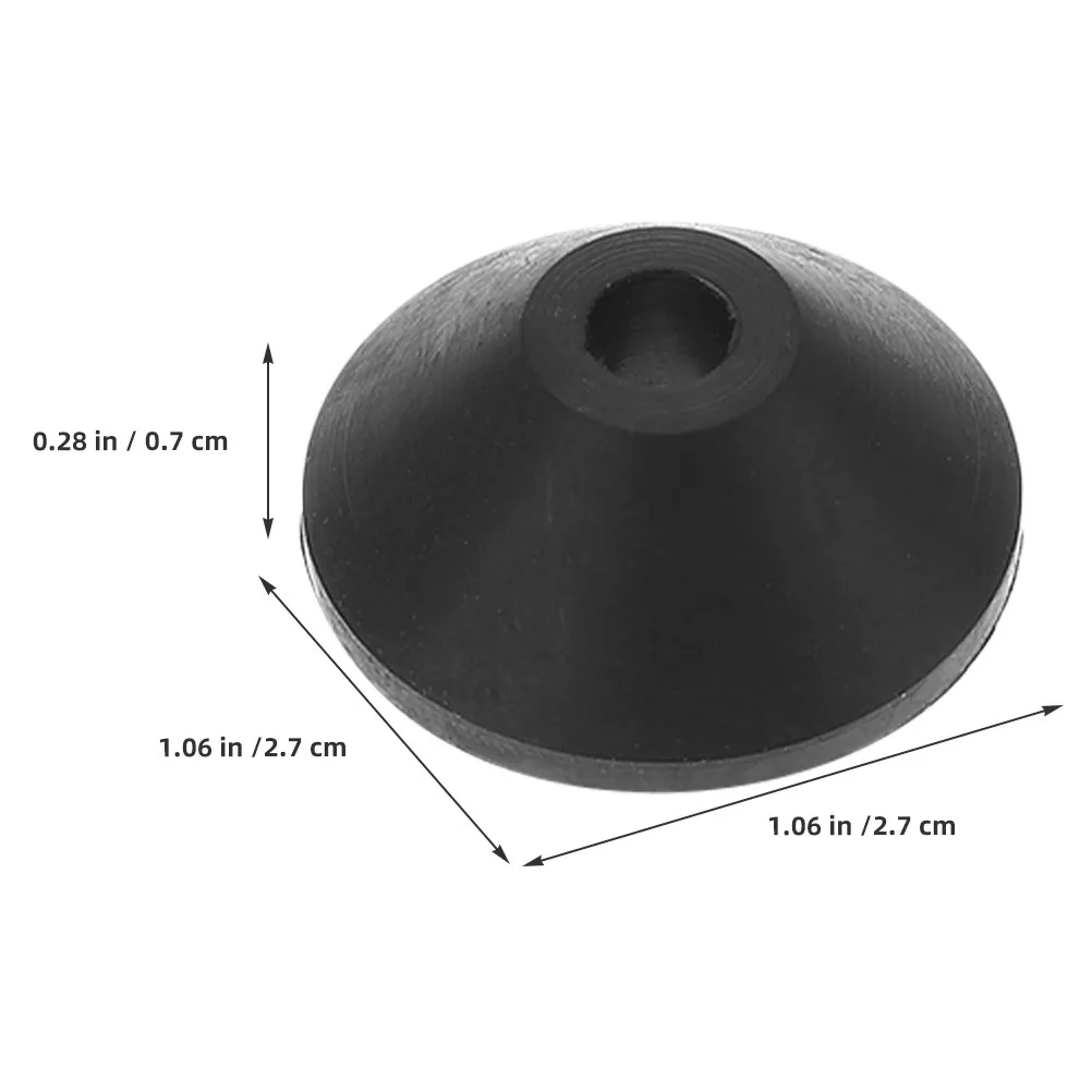 30Pcs Conical Rubber Sealing Washers for Toilet Tank Bolts Leak-Proof Water Tank Pipe Faucet Seal Ring Gasket Replacement