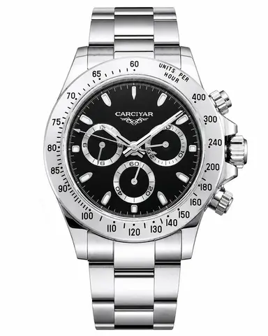 A188 Store 40mm 904L Stainless Steel Automatic Mechanical Men's Watch Dial Collection: World Time, Full Functionality
