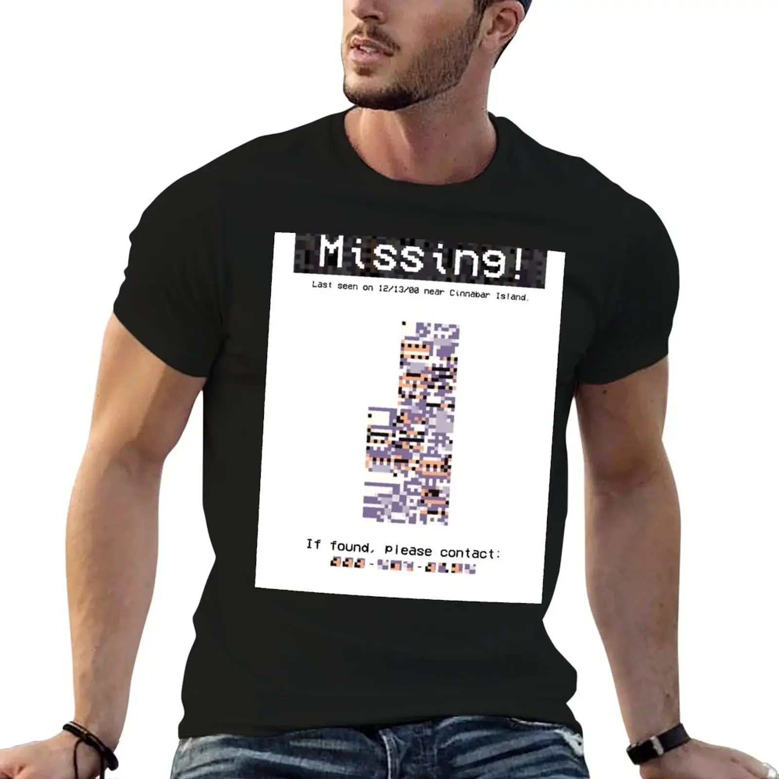 Have you seen Missingno? T-Shirt anime figures graphic tee shirt graphic shirts tee shirts for men