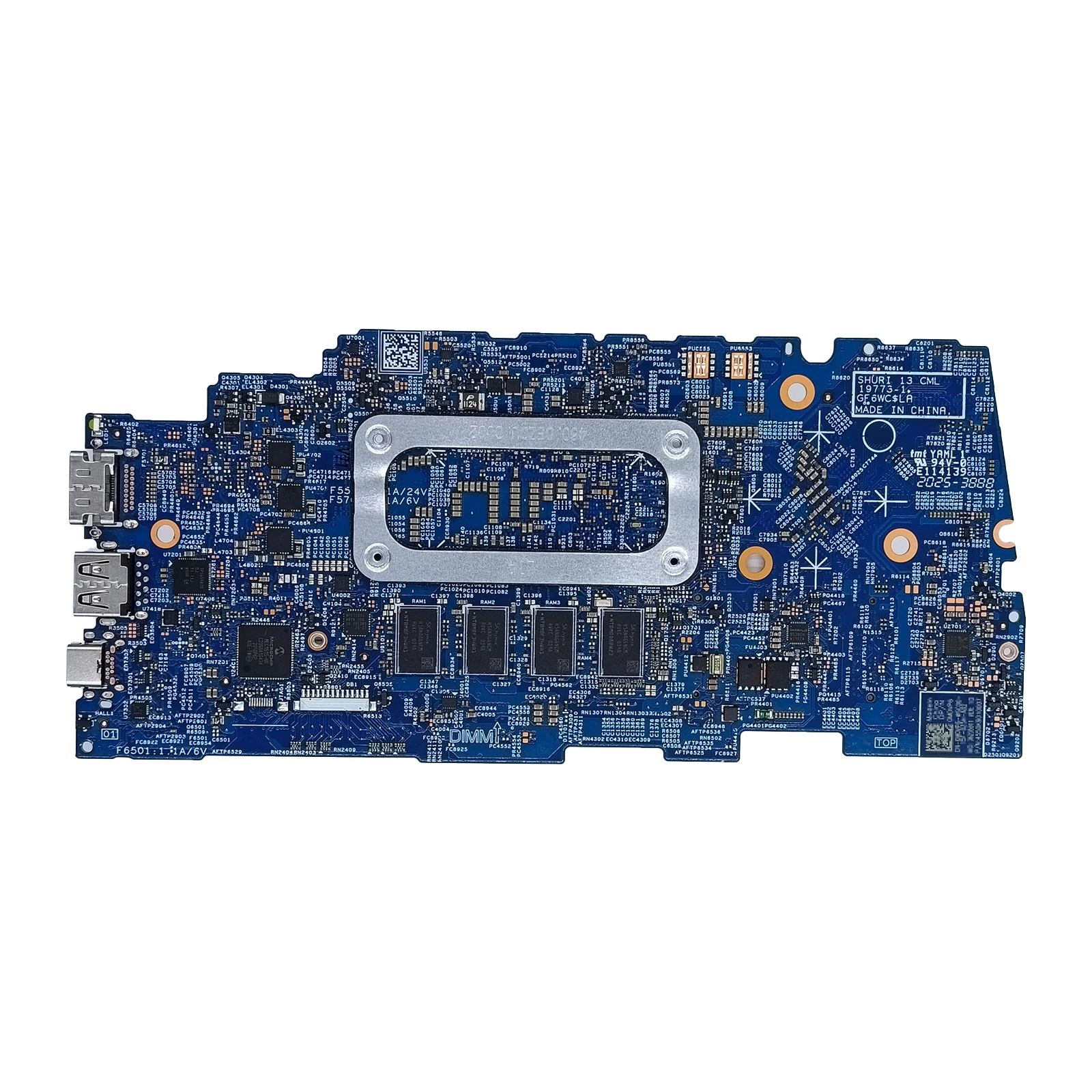 

19773-1 For Dell Inspiron 5300 Vostro 5300 5310 Laptop Motherboard i5-10210U i7-10510U N17S-G3-A1 2GB MX330 8GB RAM Mainboard