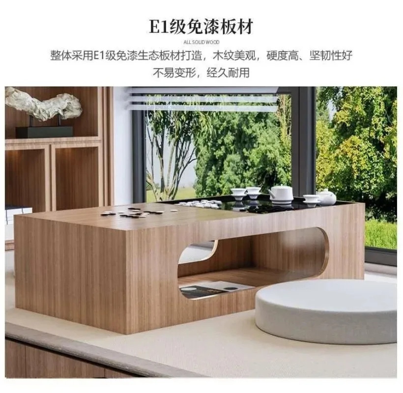 Go table, tatami chess table, dual-purpose chessboard table, multi-functional coffee table