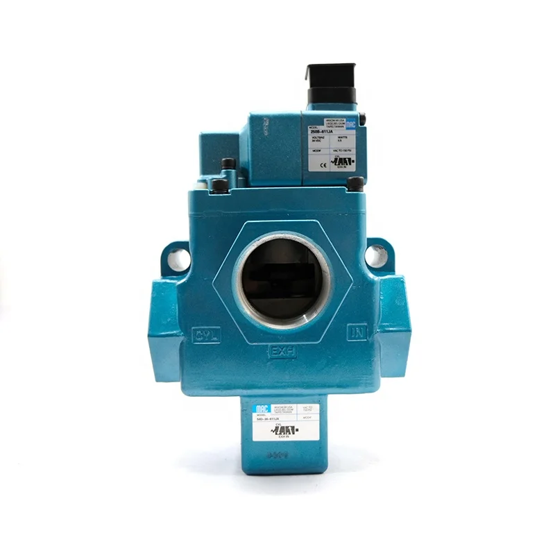 Válvulas solenóides Controladores dedicados do PLC 57D-16-501JA 250B-501JA 58D-36-611JA 57D-36-611BA Válvula solenóide