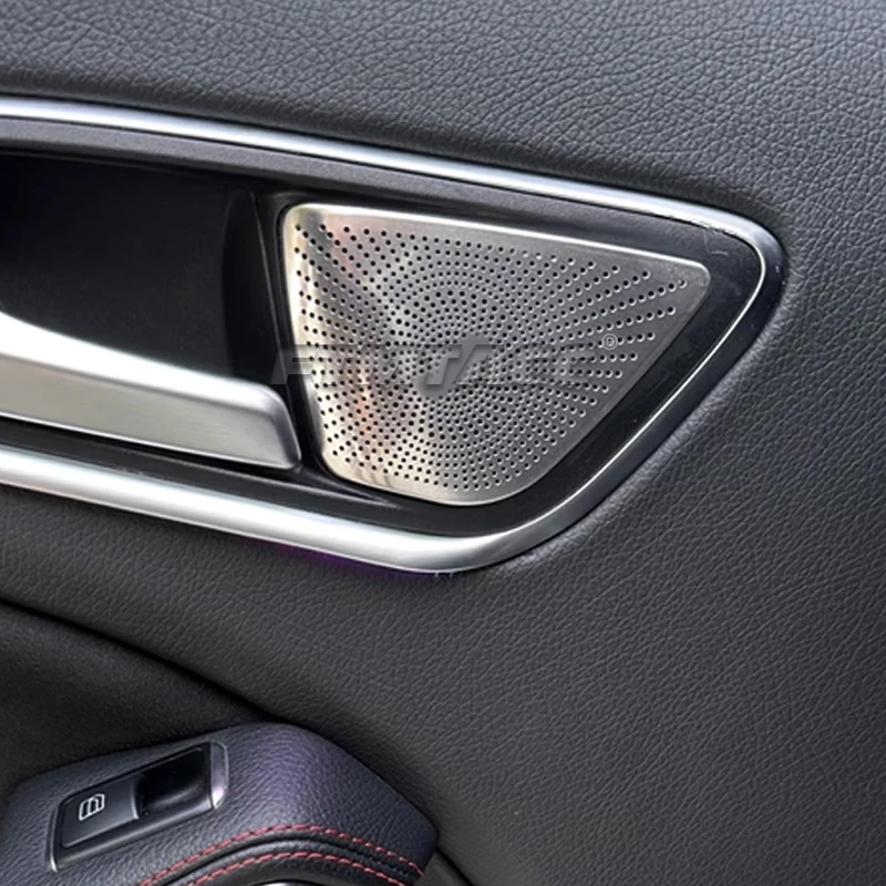 Auto Zubehör Hinten Türgriff Audio Lautsprecher Abdeckung Trim Für Mercedes Benz GLA CLA A-Klasse X156 C117 W117 W176 2013-2019