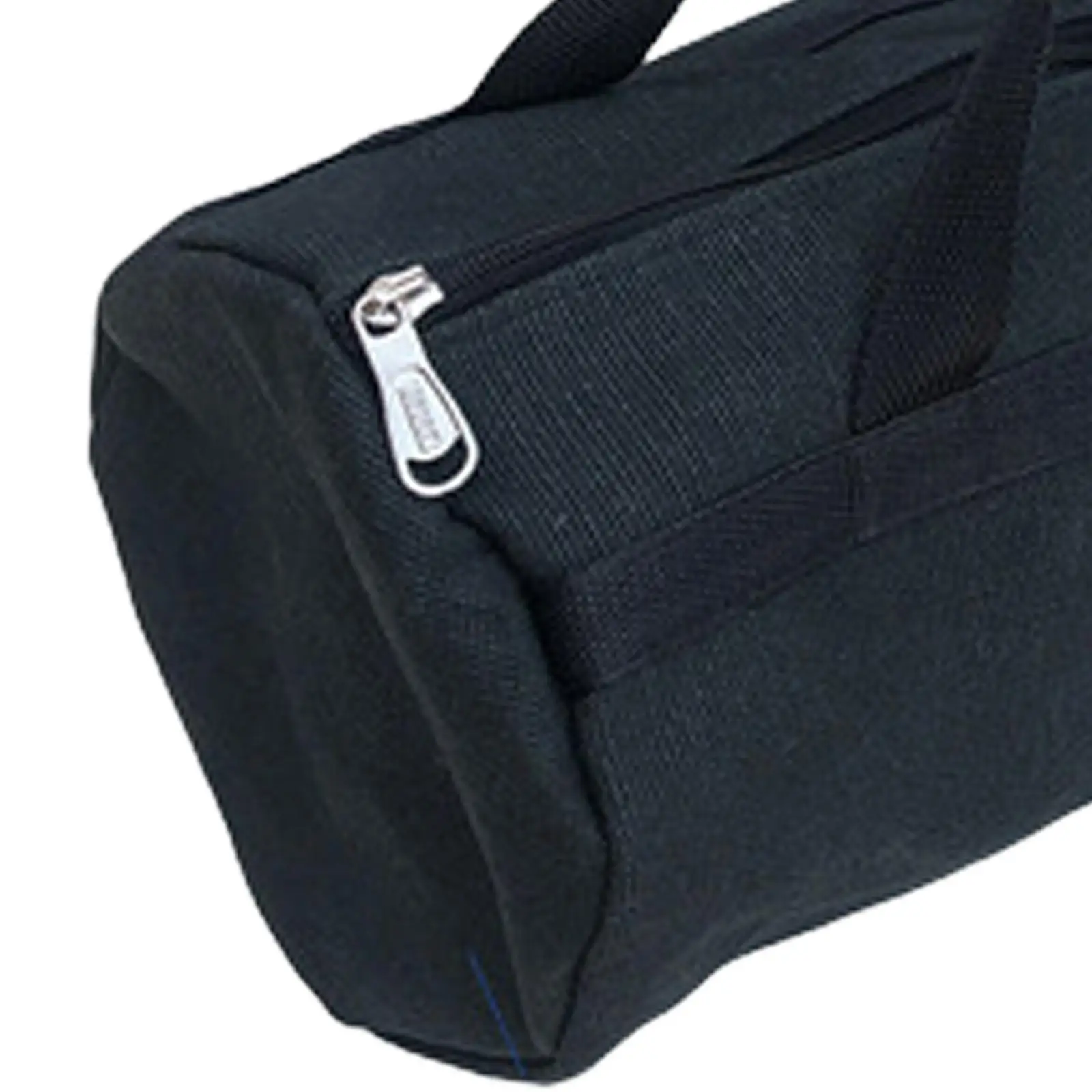 Imagem -05 - Grande Capacidade Canvas Tool Bolsa Boca Larga com Zíper Eletricista Trabalhador Carpinteiro Armazenamento Bolsa