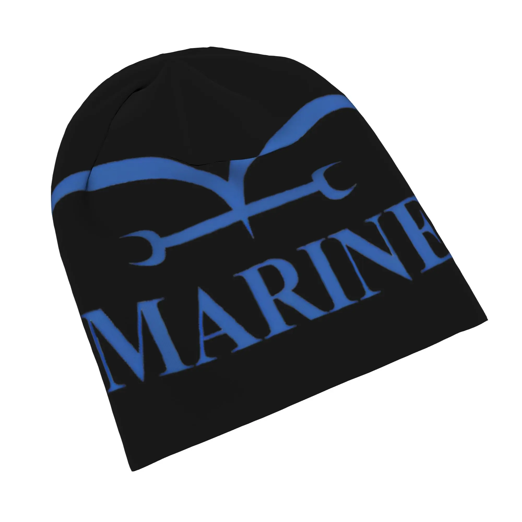 Marine One Piece Manga Caps  Hip Hop Unisex Street Skullies Beanies Hats Summer Warm Dual-use Bonnet Hat