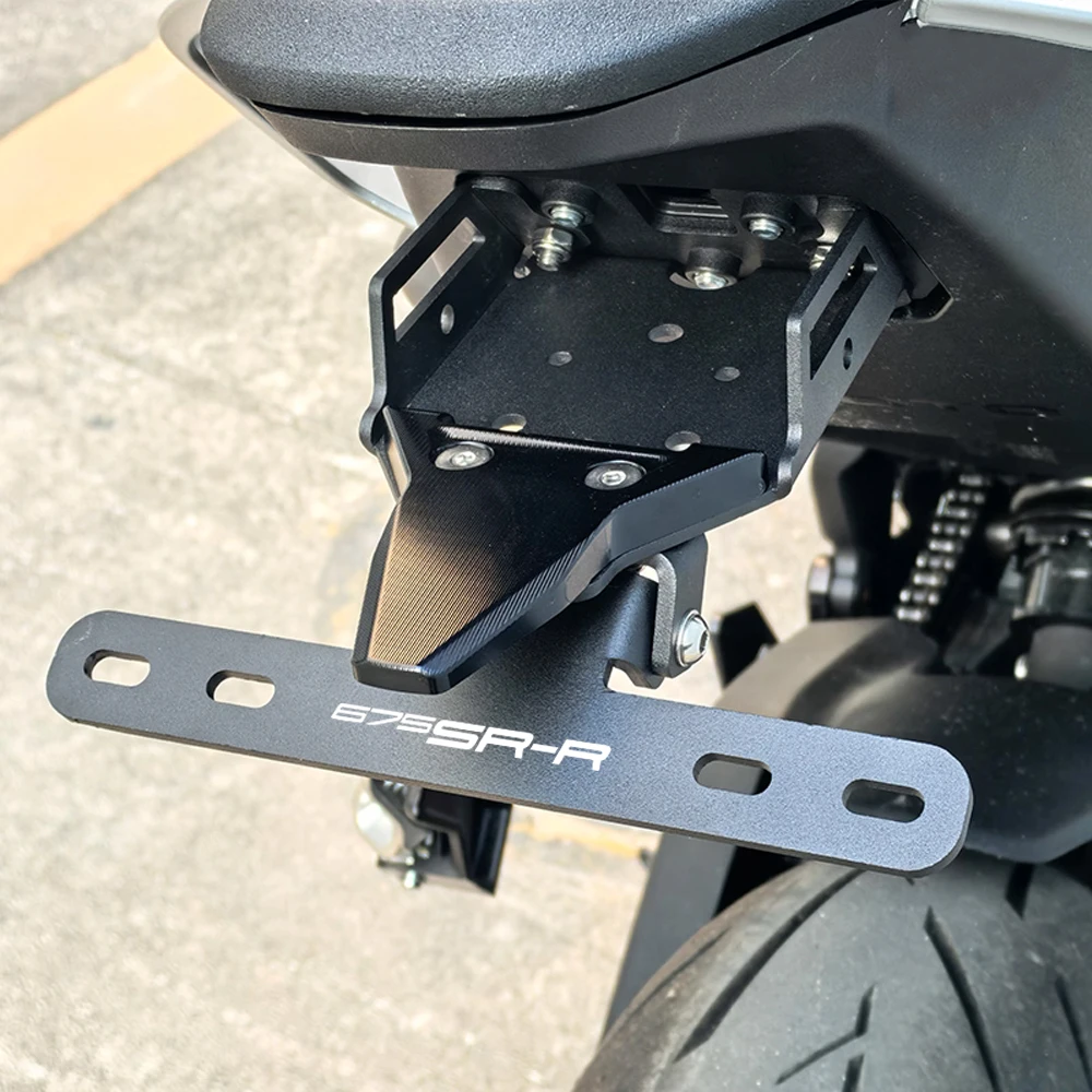 

Motorcycle 675SR-R 675NK 675SS Tail Tidy License Plate Holder Fender Eliminator For CFMOTO CF MOTO 675 SR-R NK SS 2024 2025 2026