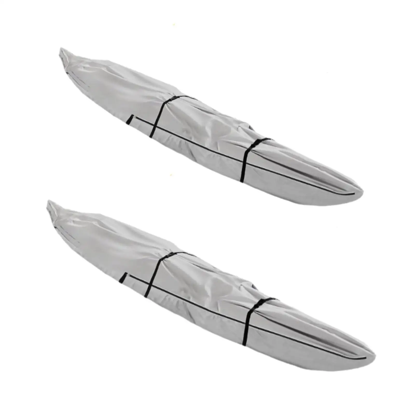 Kayak Cover Canoe Cover Protector Dustproof Professional Sun Rainproof Weatherproof Waterproof Protection for Fishing Sport