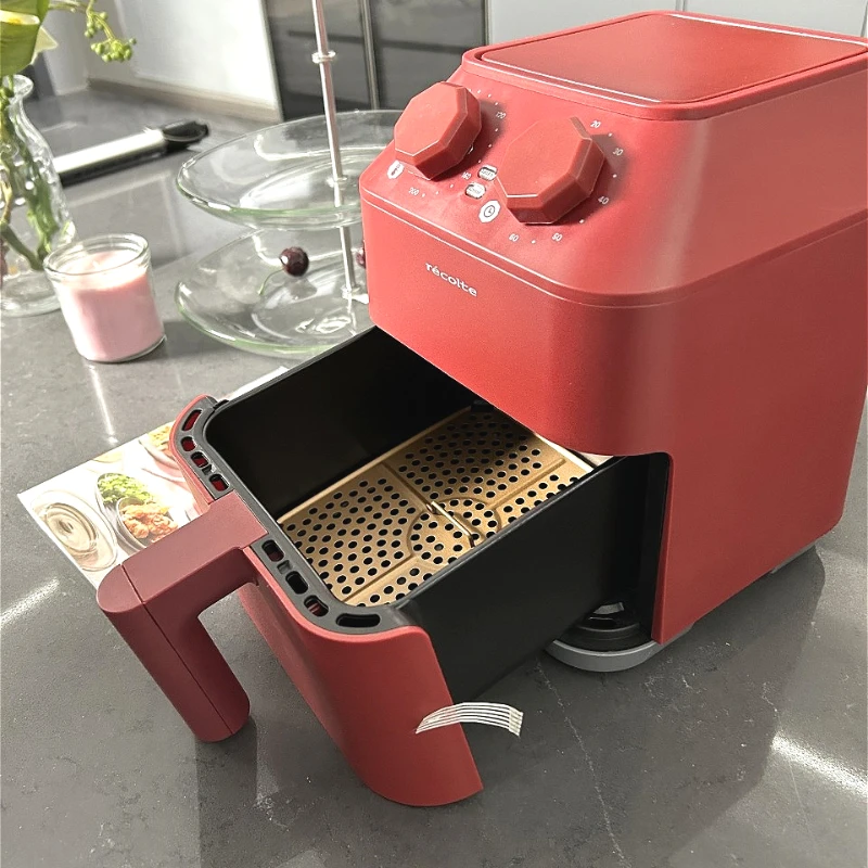 

Air fryer household new oven integrated small electric fryer double oil filter low fat health 360° three-dimensional deep-frying