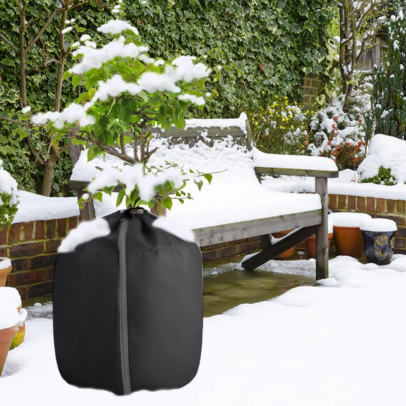 Plant Covers with Adjustable Straps Outdoor Plant Covers Insulation Waterproof Reusable Cloth Breathable Protector