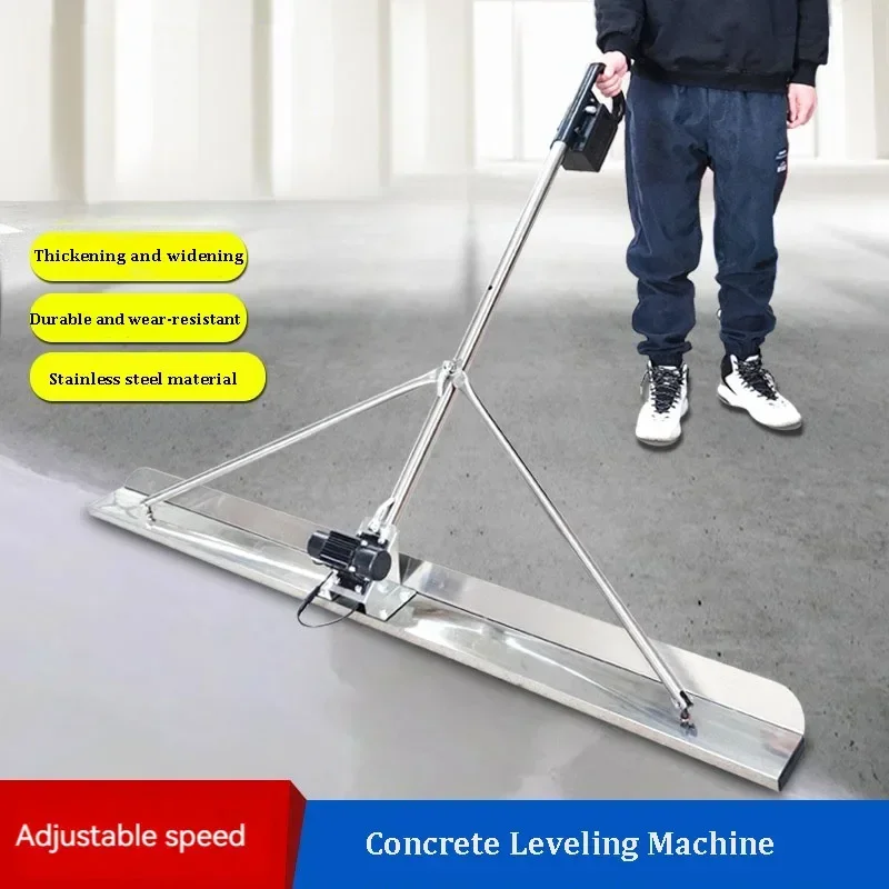 Electric Level Floor Vibration Ruler Mortar Vibrator Screed Concrete Leveling Machine Cement Road Leveling Machine