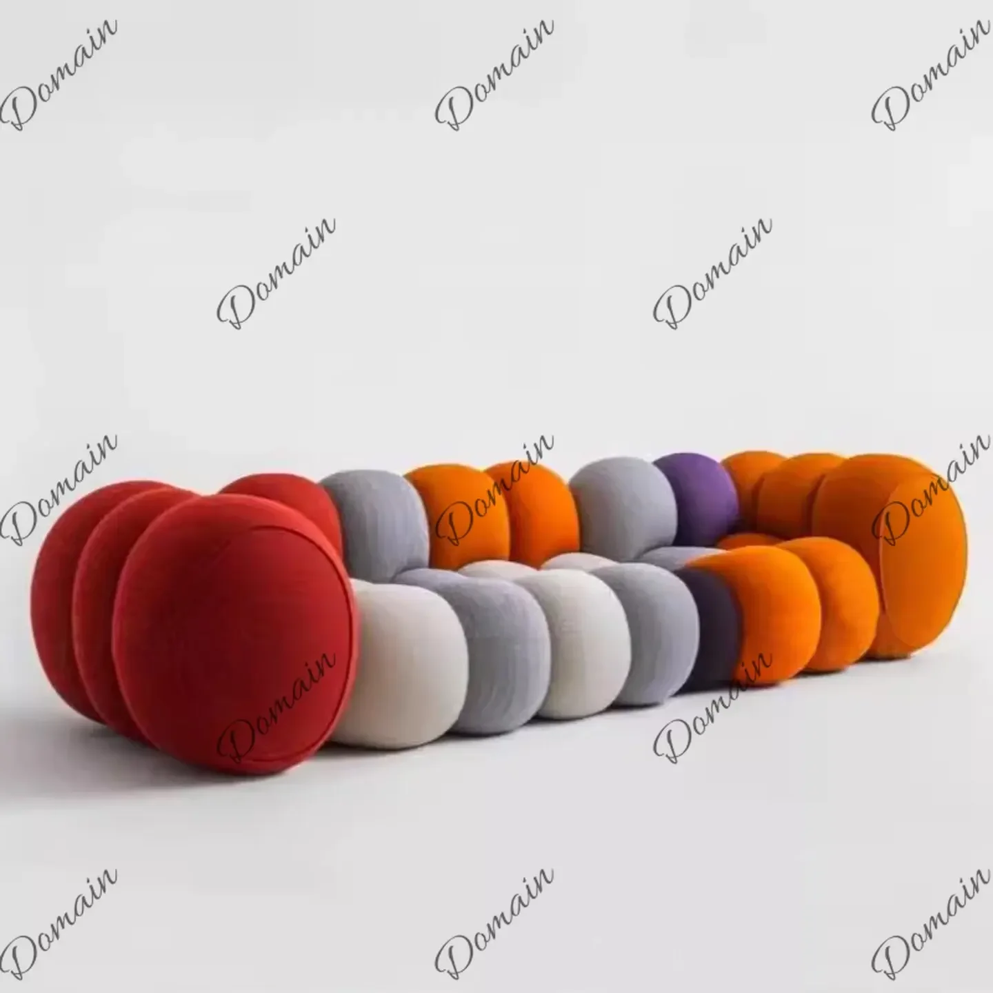 81 N Italian Minimalist Dopamine Sofa Designer Creative Fabric Sofa Puff Cloud Couch for Home