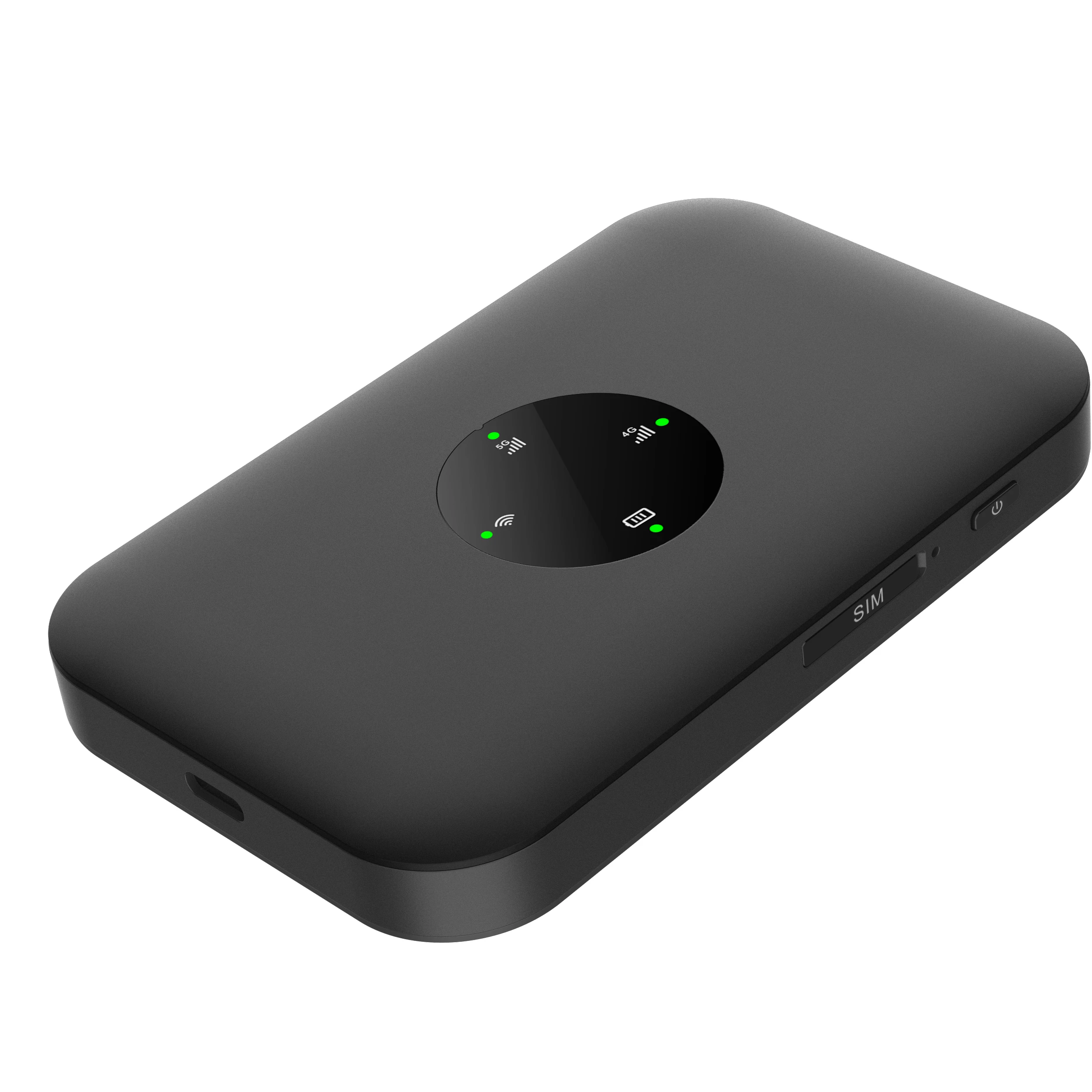 Mini wifi 6 5g 6nm mt6877 ax1200 4200mah bateria de íon-lítio bolso wifi desempenho de rede estável 5g lte cartão sim novo produto cpe