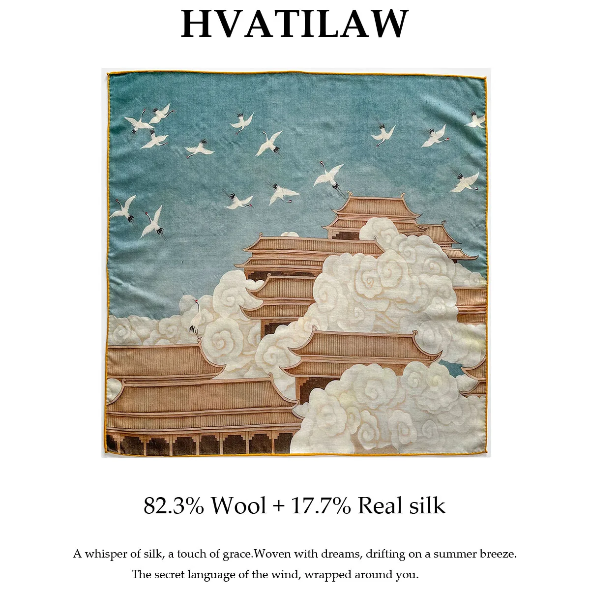 

100% Natural Silk Wool Scarves Luxury High Quality Square Scarf Hijab Shawl Luxury Gift Headband Women Wrap Neckerchief Pashmina