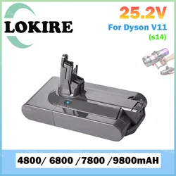 Suitable For Dyson V11 25.2V 9800/7800/6800/4800mAH V11 Series Charging Replacement Battery SV12 SV14 SV15 970145-02