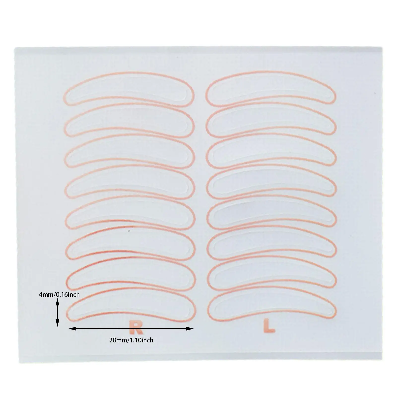 10Pcs Double Eyelid Tape Stickers,Eyelid Lifter Strips,Invisible,Double