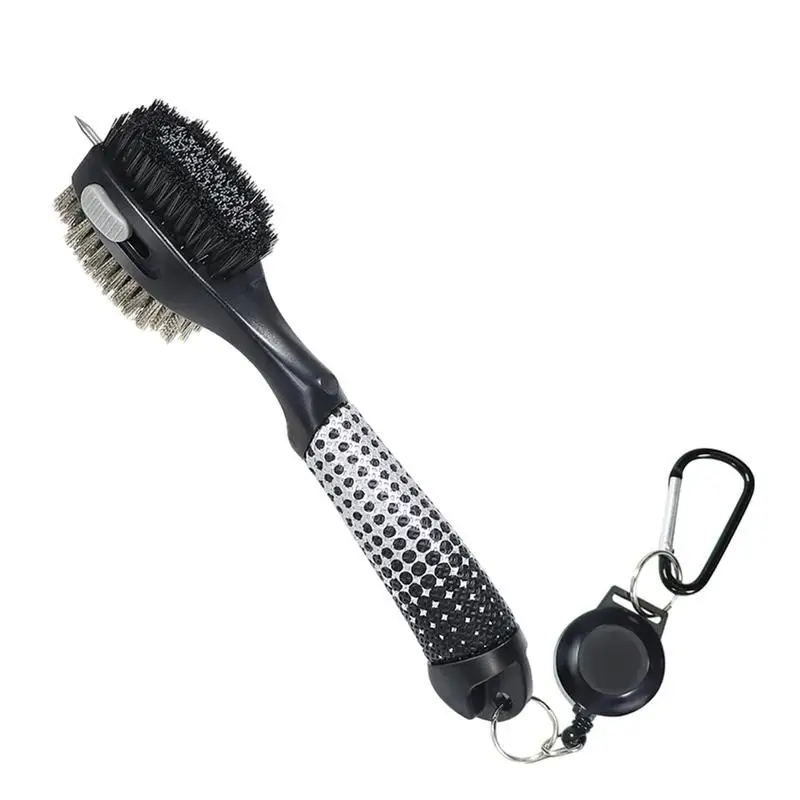 

Golf Club Cleaner Brush Golf Club Scrub Brush For Cleaning Cleaning Tool Golf Cleaning Brush With Carabiner Golf Tool For Golf