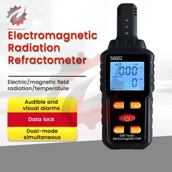 S8602 detektor promieniowania elektromagnetycznego dozymetr promieniowania domowego Geiger licznik EMF radiometr elektromagnetyczny