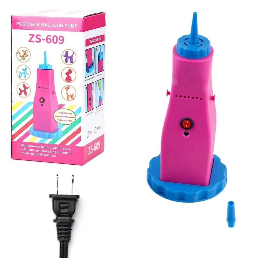 

AC 100-240V Balloon Inflator Pump Electric Portable Balloon Inflating Machine Long Bar Outdoor Magic Balloon Pump
