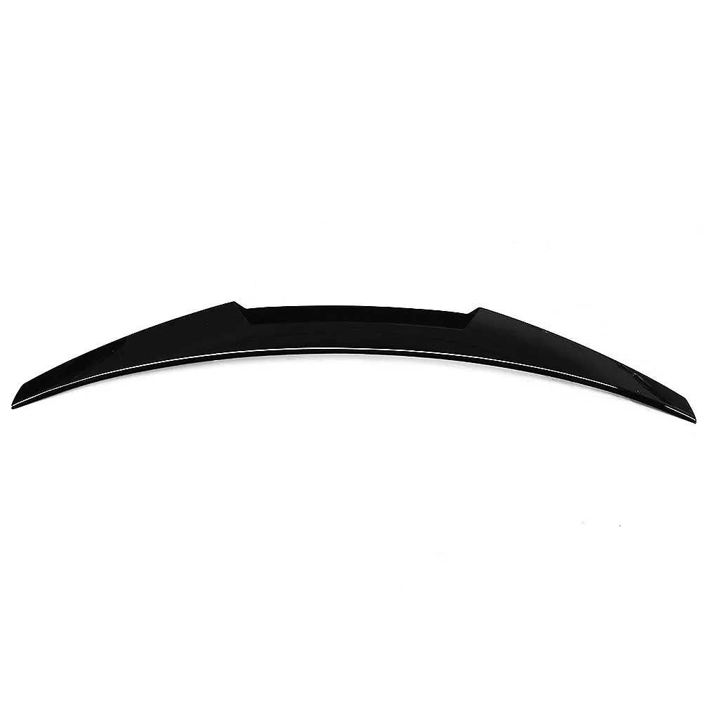 For Audi A4 B8 B8.5 2009 10 11 12 13 14 15 16 Bodykit Car Rear Trunk Lid Black Carbon Spoiler Wings Exterior Accessories Parts