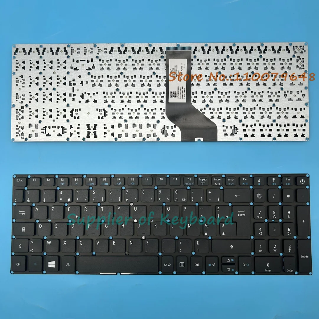 Klawiatura łacińska hiszpańska/francuska/portugalska do laptopa Acer Aspire A517-51 A517-51G A517-51P A517-51GP A717-71G A615-51 A615-51G
