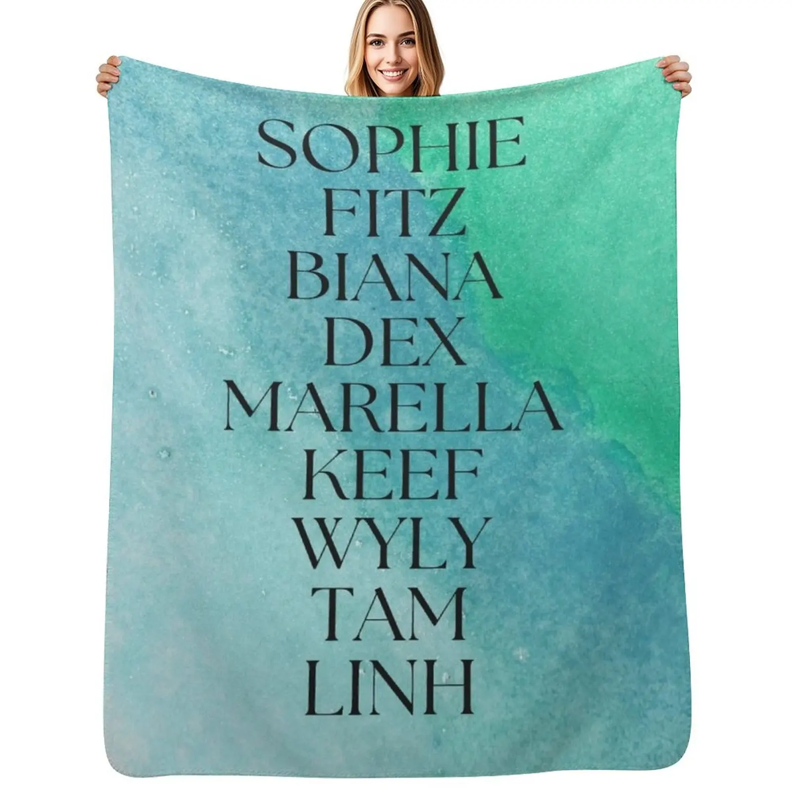 

Keeper of the Lost Cities Throw Blanket Warm Throw Blanket Gift for Anniversary