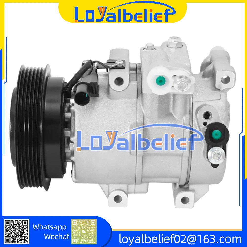 

Автоматический компрессор переменного тока для Hyundai Verna 2010-2013 978532F100 97853-2F100 16003490-101 1E29003000 977011R000 1G2810542